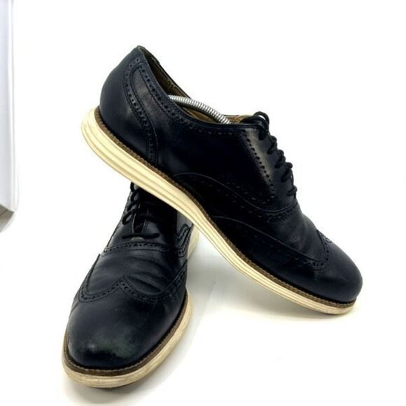 Cole Haan leather wingtip Mens 12 - Picture 6 of 9